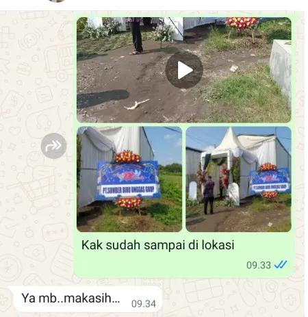 Pengiriman Karangan Bunga Sambongpari Mangkubumi
