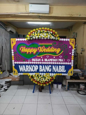 Papan Bunga di Sambongpari Mangkubumi