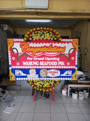 Papan Bunga di Sambongpari Mangkubumi